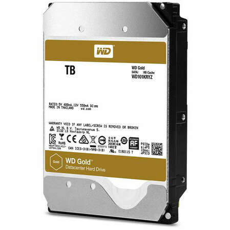 Внутренний жесткий диск 3,5" 1Tb Western Digital (WD1005FBYZ) 128Mb 7200rpm SATA3 Gold
