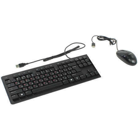 Клавиатура+мышь Genius SlimStar C100x USB Black