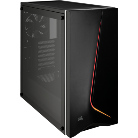 Корпус ATX Miditower Corsair Carbide SPEC-06 RGB Tempered Glass CC-9011146-WW Black