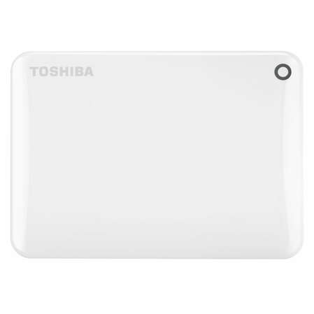 Внешний жесткий диск 2.5" 3000Gb Toshiba HDTC830EW3CA 5400rpm USB3.0 Canvio Connect II белый