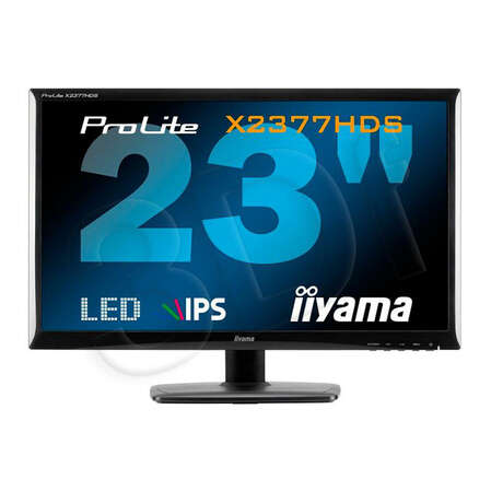 Монитор 23" Iiyama ProLite X2377HDS-B1 IPS LED 1920x1080 5ms VGA DVI HDMI