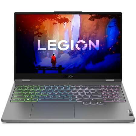 Ноутбук Lenovo Legion 5 15ARH7H AMD Ryzen 5 6600H/16Gb/1Tb SSD/NV RTX3060 6Gb/15.6" 2K/DOS Storm Grey
