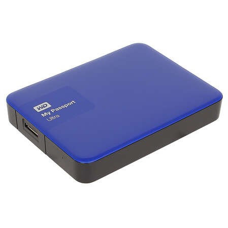 Внешний жесткий диск 2.5" 2000Gb WD My Passport Ultra WDBNFV0020BBL-EEUE USB3.0 Синий
