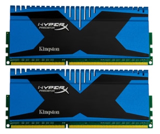 Модуль памяти DIMM 8Gb 2х4Gb KIT DDR3 PC20800 2666MHz Kingston HyperX Predator Series (KHX26C11T2K2/8X)