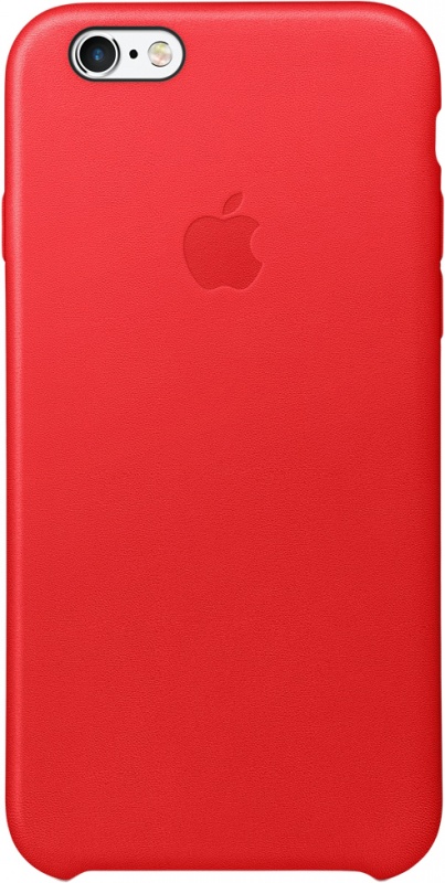 Чехол для Apple iPhone 6 / iPhone 6s Leather Case Red   