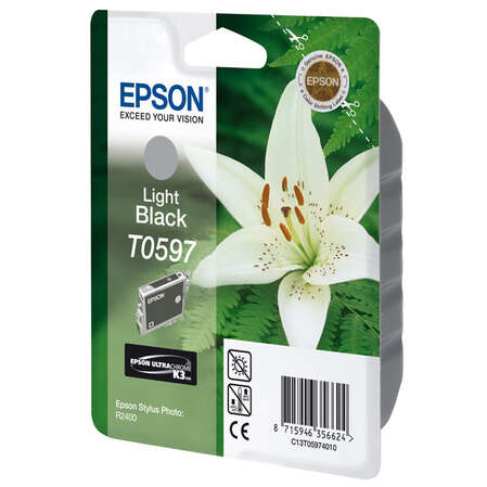 Картридж EPSON T0597 Light Black для Stylus Photo R2400 C13T05974010