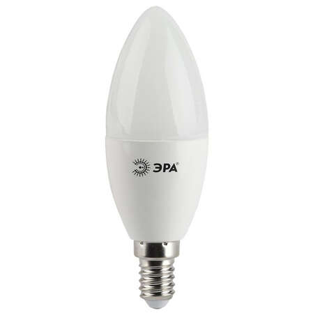 Светодиодная лампа LED лампа ЭРА B35 E14 7W, 220V (B35-7w-827-E14) желтый свет