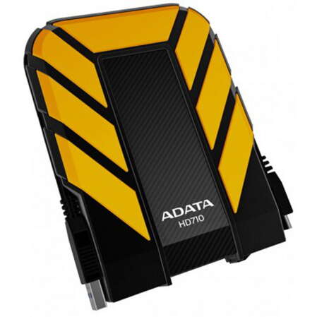 Внешний жесткий диск 2.5" 500Gb A-Data HD710 (AHD710-500GU3-CYL) USB3.0 5400rpm Желтый