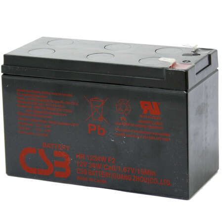 Батарея CSB HR12-34W, 12V  9Ah