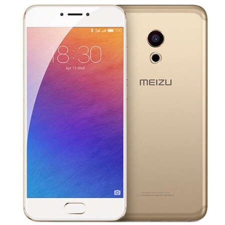 Смартфон Meizu Pro 6 32Gb Gold/White