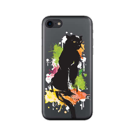 Чехол для iPhone 7 Deppa Art Case Animal/Пантера