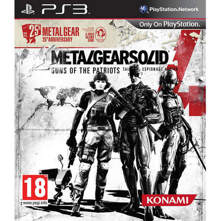 Игра Metal Gear Solid 4: Guns of the Patriots. 25th Anniversary Edition [PS3]