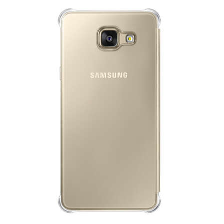 Чехол для Samsung Galaxy A7 (2016) SM-A710F Clear View Cover золотистый
