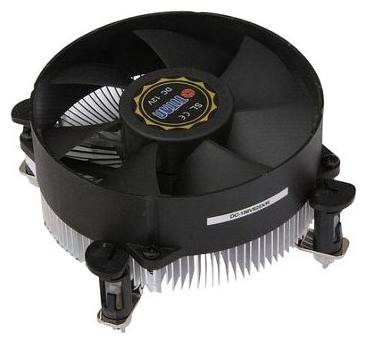 Охлаждение CPU Cooler for CPU Titan DC-156V925X/RPW/CU25 1156/1155/1150/1151/1200 низкопрофильный