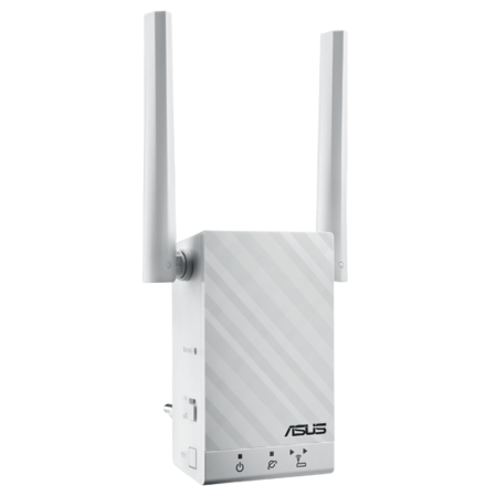Повторитель Wi-Fi ASUS RP-AC55, 802.11n/ac, 2,4+5ГГц, 300+567Мбит/с