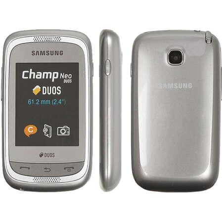 Мобильный телефон Samsung C3262 silver