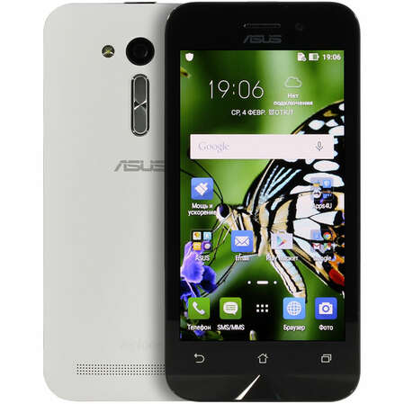Смартфон ASUS ZenFone Go ZB452KG 8Gb 3G 4,5" Dual Sim White