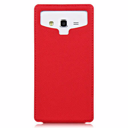 Чехол для мобильного телефона Partner Book-case размер 4.8", красный