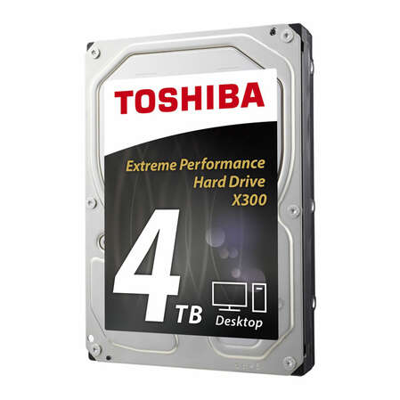 Внутренний жесткий диск 3,5" 4Tb Toshiba X300 (HDWE140UZSVA) 128Mb 7200rpm SATA3