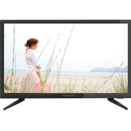 Телевизор 24" Thomson T24RTE1020 (HD 1366x768, USB, HDMI) черный