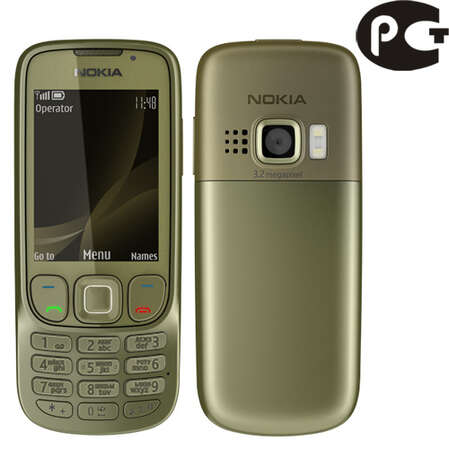 Смартфон Nokia 6303i Classic khaki gold (хаки-золотистый)
