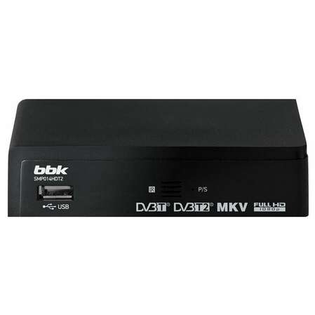 Ресивер BBK SMP014HDT2 черный DVB-T2
