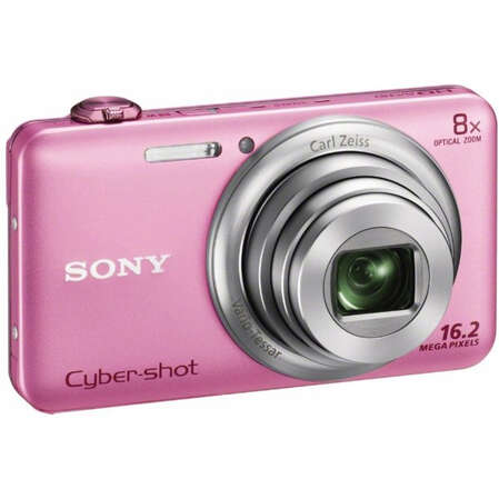Компактная фотокамера Sony Cyber-shot DSC-WX60 pink