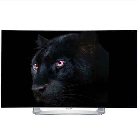 Телевизор 55" LG 55EG910V (Full HD 1920x1080, 3D, Smart TV, изогнутый экран, USB, HDMI, Wi-Fi) серый