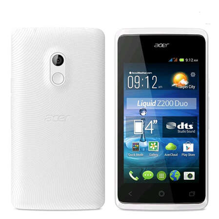 Смартфон Acer Liquid Z200 White