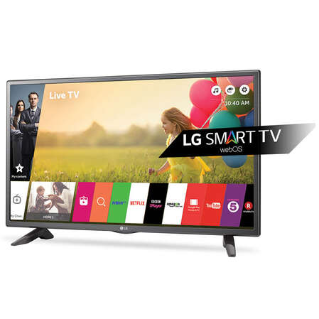 Телевизор 32" LG 32LH590U (HD 1366x768, Smart TV, USB, HDMI, Wi-Fi) черный