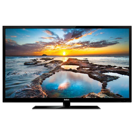 Телевизор 28" BBK 28LEM-1011/T2C (HD 1366x768, USB, HDMI) черный