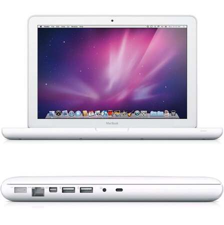 Ноутбук Apple MacBook MC207RS/A 13.3 White 2.26GHz/2GB/250GB/GeForce 9400M/SD(MC207)