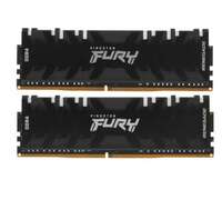 Модуль памяти DIMM 16Gb 2х8Gb DDR4 PC25600 3200MHz Kingston Fury Renegade RGB Black (KF432C16RBAK2/16)