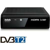 Ресивер BBK SMP025HDT2 черный DVB-T2