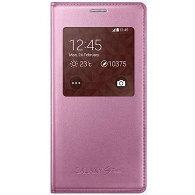 Чехол для Samsung Galaxy S5 mini G800F\G800H S View Cover розовый