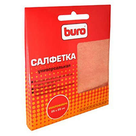 Чистящая салфетка Buro из микрофибры BU-MF 25 х 25 см