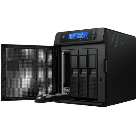 Сетевое хранилище NAS WD Sentinel DX4000 12Tb (4x3Tb) Hot Swap, Raid 0,1,10,5  Atom 1,8ГГц, 2Gb RAM, 2xGbLAN, 2xUSB3.0 [WDBLGT0120KBK-EESN]