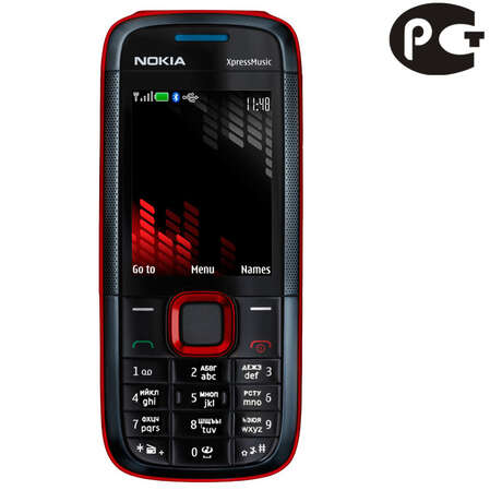 Смартфон Nokia 5130 XpressMusic + MD9 red (красный)
