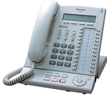 Системный телефон Panasonic KX-T7630RU белый