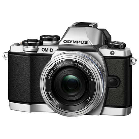 Зеркальная фотокамера Olympus OM-D E-M10 Kit 14-42 silver