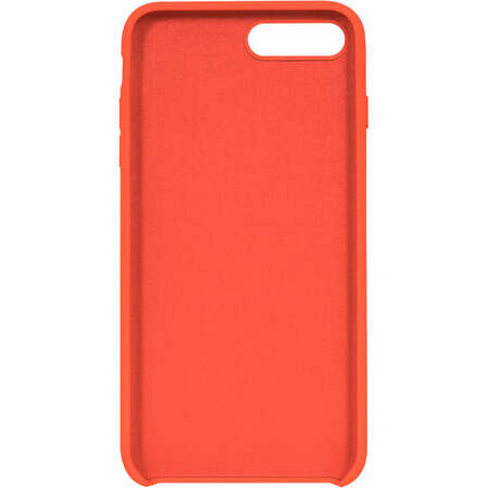 Чехол для Apple iPhone 8 Plus Brosco Softrubber, накладка, красный