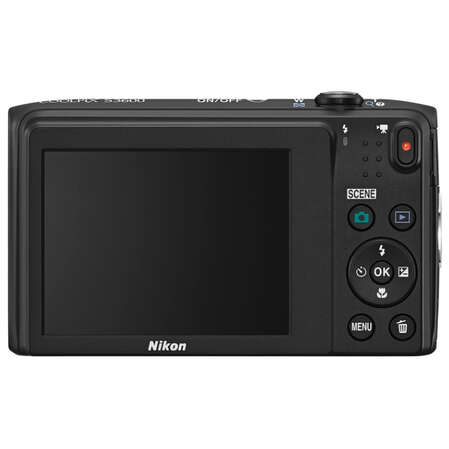Компактная фотокамера Nikon Coolpix S3600 black