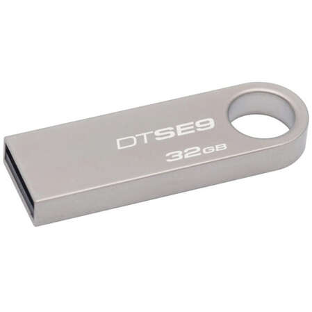USB Flash накопитель 32GB Kingston DataTraveler SE9 (DTSE9H/32GB) USB 2.0 Серебристый
