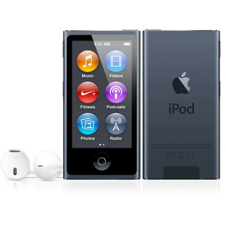 MP3-плеер Apple iPod nano 7G Generation 16gb Slate (MD481)