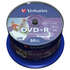 Оптический диск DVD+R диск Verbatim 4,7Gb 16x 50шт. Printable CakeBox (43651)
