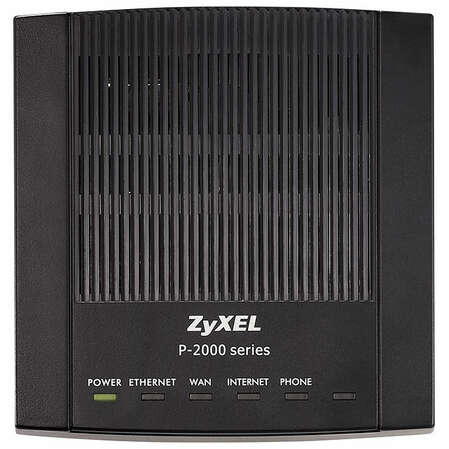 Модем Zyxel P-2301RL EE  Адаптер IP-телефонии SIP с подключением к городской линии (1 FXS, 1 FXO)