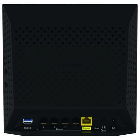 Беспроводной маршрутизатор NETGEAR R6250, 802.11ac, 1600 (300+1300) Мбит/с, 2.4ГГц и 5ГГц, 4xGbLAN, 1xGbWAN, 1xUSB3.0