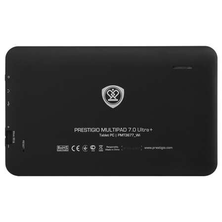 Планшет Prestigio Multipad PMT3677 1ГГц/512Мб/4Гб/7" 800*480/WiFi/Android 4.2, черный