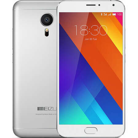 Смартфон Meizu MX5 32Gb Silver/White