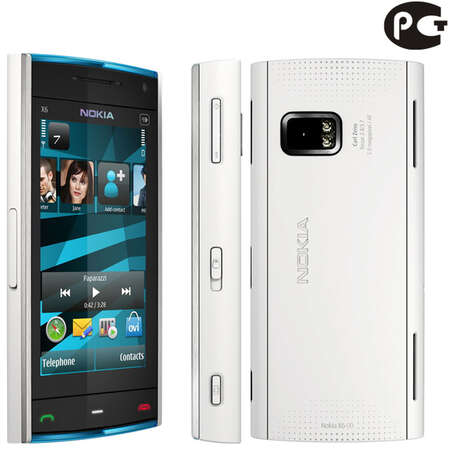 Смартфон Nokia X6 32GB blue (синий)